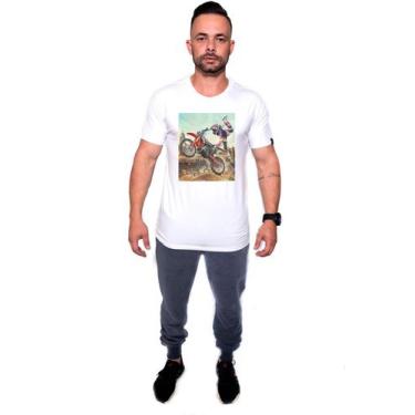 Imagem de Camiseta Confort Kruger's Concept  Freestyle - Masculino - Pp - Branco