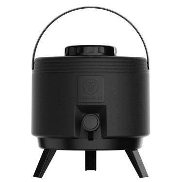 Imagem de Garrafao Botijao 6 Litros C/ Torneira E Tripe Preto Termolar