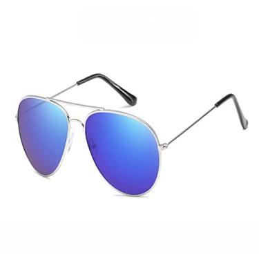 Imagem de Óculos de Sol Vintage Clássico Feminino Masculino Designer Masculino Piloto Condução Espelho Óculos Feminino Óculos De Sol UV400,NO.9,Outro