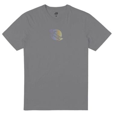 Imagem de Camiseta Lost Saturn Masculina Cinza Escuro
