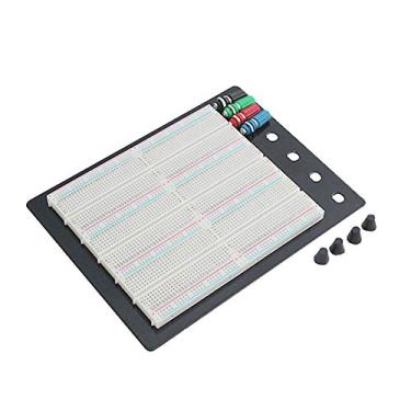 Imagem de Treedix Kit de placa de protótipo de placa de pão sem solda compatível com Arduino Iniciante Arduino Iniciante Prototipagem e Teste (2200 pontos de gravata)
