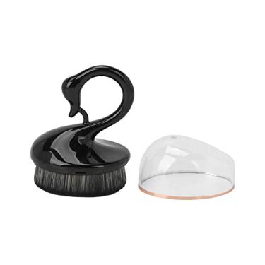 Imagem de Pincel de base Kabuki para base de maquiagem pincel para base pincel de maquiagem portátil para rosto, cosméticos, blush, pó líquido, pincel de base para maquiagem líquida, pincéis Kabuki, pincéis para rosto