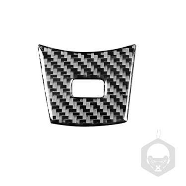 Imagem de Capa inferior para volante B Classic Carbon Fiber Painel Interior Frame Decalque Cover Trim Sticker Compatível com BMW Série 6 E63 E64 2004-2010