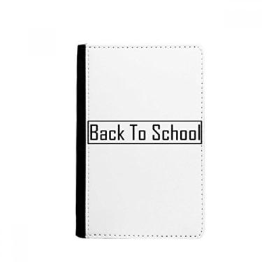 Imagem de Porta-passaporte de volta às aulas Notecase Burse capa carteira porta-cartão, Multicolor