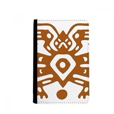 Imagem de Totems do México Civilização Antiga Porta Passaporte Notecase Burse Carteira Capa Carteira Cartão Bolsa, Multicolor