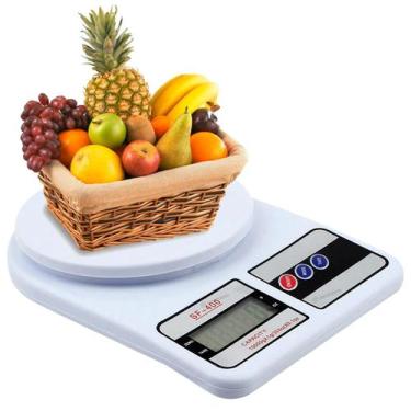 Balança Digital De Precisão Cozinha 10kg Nutrição E Dieta 123ÚTIL