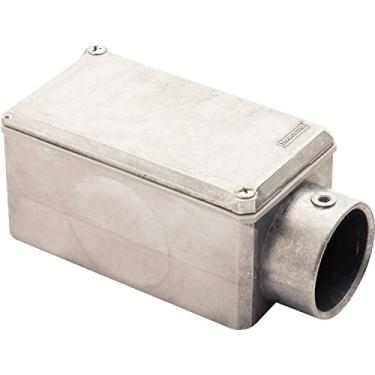 Imagem de Condulete fixo 1.1/4" tipo "E" - com tampa / sem rosca / sem pintura Tramontina