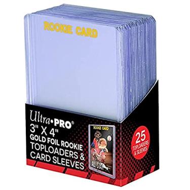 Imagem de Ultra Pro 3" X 4" Rookie 35PT Toploader with Card Sleeves 25ct