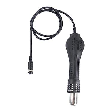 Imagem de harayaa Ferramentas de solda de ar quente Cabo longo Liso antiderrapante Substituições de alça para 858 878 8586 898D Retrabalho de estação de solda Reparo de, 24v