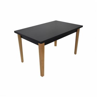 Imagem de Mesa De Jantar Retang Londres Preta Ref. 040 135p Vivaligna