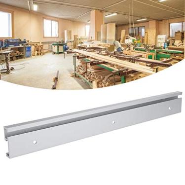 Imagem de Controle deslizante de esquadria, barra de esquadria de ferramenta de serra de mesa para construir vários gabaritos em sua serra de mesa(45 rampa sem escala de 0,4 m)