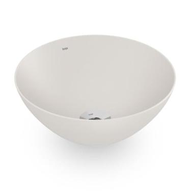 Imagem de Cuba de Apoio Redonda sem Mesa 350 Platinum P1 Incepa Beige