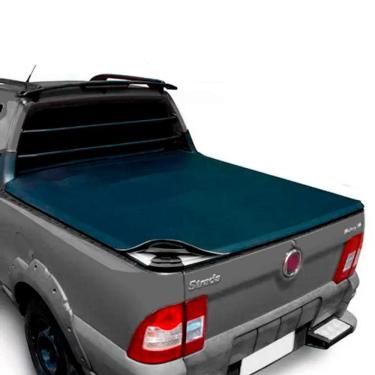 Imagem de Capota Lona Marítima Strada Cd 1998 até 2013 Sem Pneu e Sem Gancho - Solar