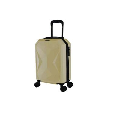 Imagem de Mala De Bordo Pequena Yins Fibra Abs 4 Rodas 360º Beje
