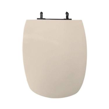 Imagem de Assento Sanitário Poliéster para Louça Monte Carlo/venice deca/belize Aço Amendoa