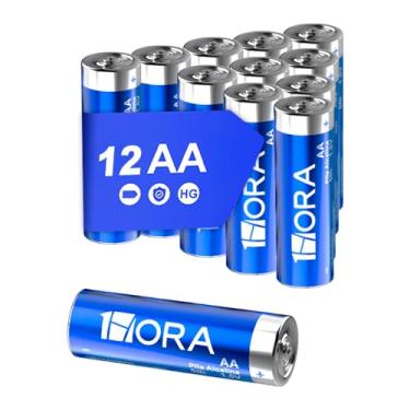 Imagem de Pilhas Alcalinas AA 1.5V 1Hora Pacote com 12 Unidades