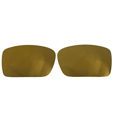 Imagem de Wetnenss Lentes de substituição para Oakley Gascan / 1,5 mm polarizadas/fáceis de instalar (ouro K)