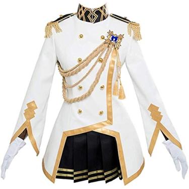 Imagem de Fate Extella Link Scathach fantasia cosplay Fate Grand Order Halloween Carnaval conjunto completo, Tamanho:, X-Large