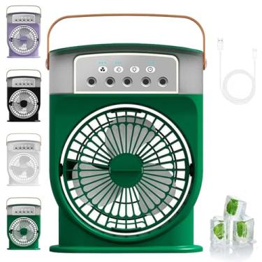 Imagem de YOLEANSON Ventilador de gelo Polarlux, ar condicionado Polarlux, refrigerador de ar Polarlux, ventilador de gelo Polar Lux, ventilador de refrigeração portátil Polarlux 3 velocidades de vento,