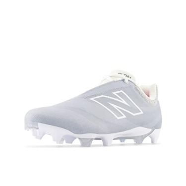 Imagem de New Balance Sapato de lacrosse unissex Burnx4, Cinza ártico/cinza, 7.5 Women/6 Narrow Men
