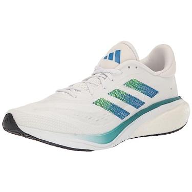 Imagem de adidas Tênis masculino Supernova 3, Branco/limão lúcido/Arctic Fusion, 12