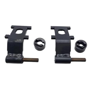 Imagem de Qiape 2 peças dobradiças de porta de cabine com junta 7193725 7167846 para carregador Bobcat T450 T550 T590 T595 T630 T650 T740 T750 T770 T870 A770 S450 S511 0 S53 0 S550 S570 S590 S595 S630 S650 S740