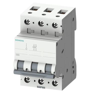 Imagem de Disjuntor C Tripolar 5SJ1 - Siemens | 50A 5SJ1350-7MB