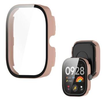 Imagem de Capa Case Bumper Protetor para Smartwatch Watch 4 - Tech king , Nude