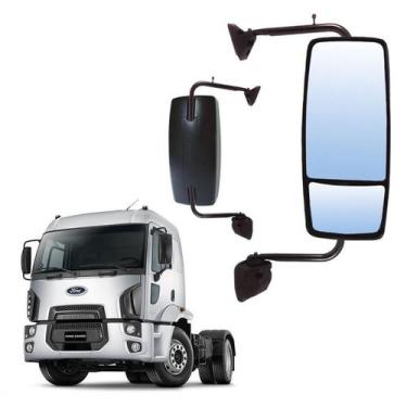 Imagem de Retrovisor Completo Ford Cargo 2011 2012 Ld Bi Partido - Globo
