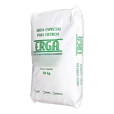 Imagem de Areia Especial Para Filtros Media Fardo 25Kg Erga