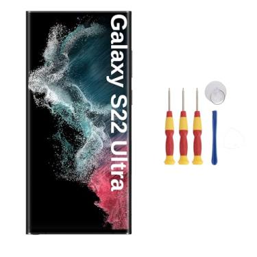 Imagem de Generic LED para Samsung S22 Ultra 5G, substituição de tela com kit de moldura para Samsung s22u, montagem de tela sensível ao toque digitalizador de tela LCD, 6.8, versão dos EUA, Genericxd4hkv2i03