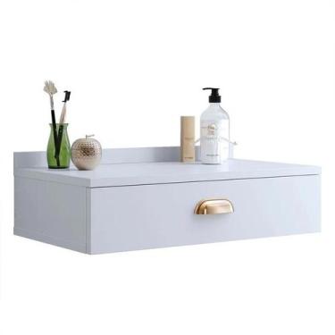 Imagem de Penteadeira Mesa De Maquiagem Suspensa Bancada Quarto - Beauty Móveis,