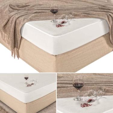 Imagem de Capa para colchao de berco impermeavel com elastico bebe sem xixi  ber