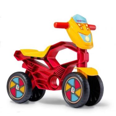 Imagem de Veiculo de Brinquedo Totokross Vermelha Andador Motoca De Equilíbrio 4