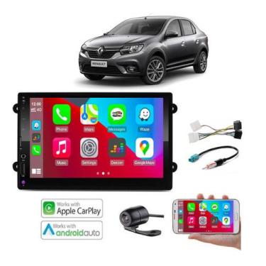 Imagem de Mp5 Multimidia Android Auto e iOS Carplay Logan 2015 2016 - Sp. Reposi