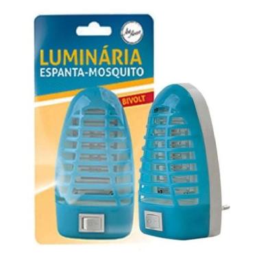 Imagem de Luminária Luz Led Tomada Espanta Mosquitos Pernilongo Bivolt - Zn, Biv