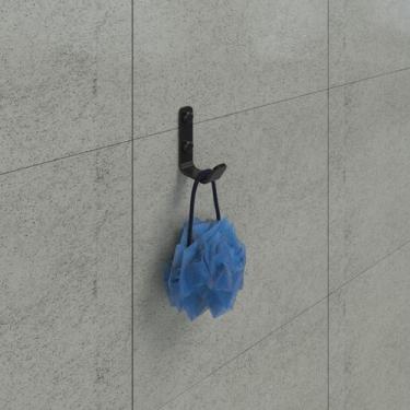 Imagem de Kit 5 Cabide Gancho De Parede Cromado Para Toalha - MetalCromo