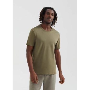 Imagem de Camiseta Masculina Manga Curta Super Pima - Hering, P, Verde