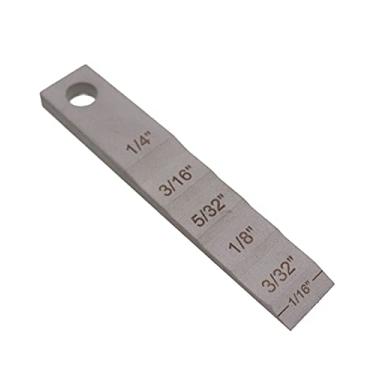 Imagem de Alça de cano curto com 2 130 degraus (pequena) 1,9 cm de largura x 10 cm de comprimento para soldagem por caimento de cachimbo