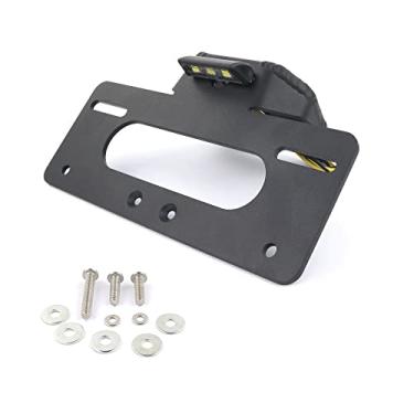 Imagem de Xitomer Suporte de placa de licença compatível com Polaris Slingshot Base/SL/SL LE/SLR 2015-2017 Fender Eliminator Slingshot GT LE 18-20 / Polaris Slingshot R/R LE/S/SL/SLR 21-24, Tail Tidy