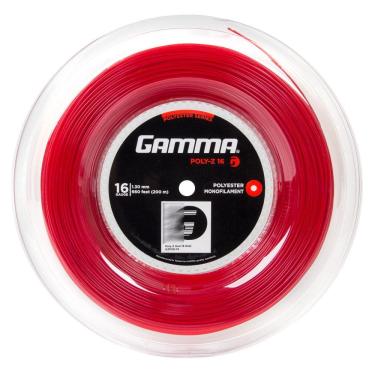 Imagem de Corda Gamma Poly Z 16L 1.30mm Vermelha Rolo com 200 metros