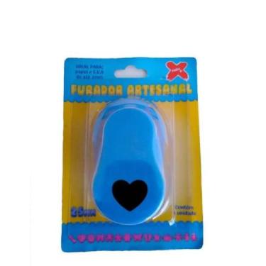 Imagem de Furador Artesanal Eva/Papel 25mm Coração Make+