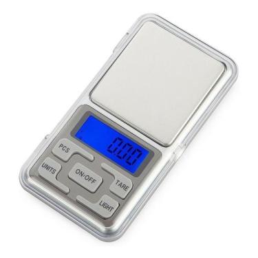 Imagem de Mini Balança Digital Bolso - Alta Precisão Até 500g - MBTech