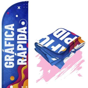 Imagem de Bandeira Para Wind Banner (só tecido) Gráfica Rápida - Fadrix