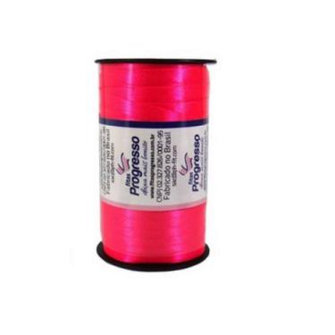 Imagem de Fita de Cetim Progresso 7mm nº1 - 100m Cor 279 Rosa Cítrico - 01 unida