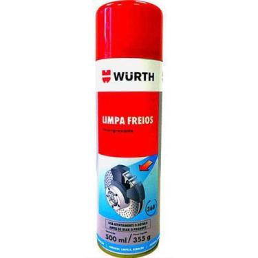 Imagem de Limpa Freios Wurth Desengraxante Peças Motor Óleo Rodas