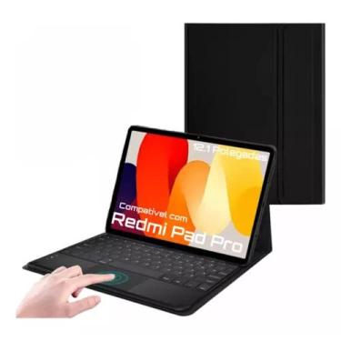 Imagem de Capa Com Teclado  + Pelicula de Vidro Sem Fio Para Redmi Pad Pro 12.1 