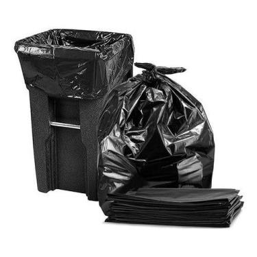 Imagem de Saco De Lixo Reforçado De 100 Lts - Extra Forte 50 Unidades - HIGIPACK