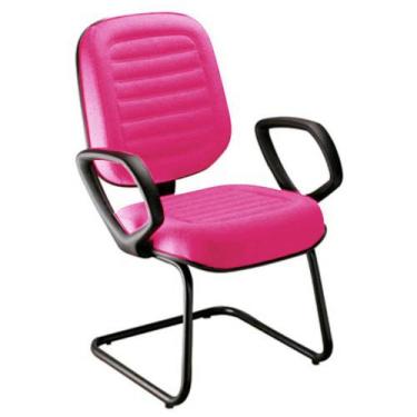 Imagem de Cadeira Diretor para Escritório Linha Blenda Rosa - Design Office Móve