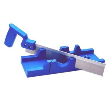 Imagem de Gabarito Caixa Meia Esquadria + Serrote 12 Polegadas - IDEA+PRO